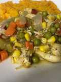 Pollo a la cazadora