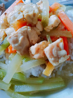 Foto resep Kare Labu, wortel dan Tempe