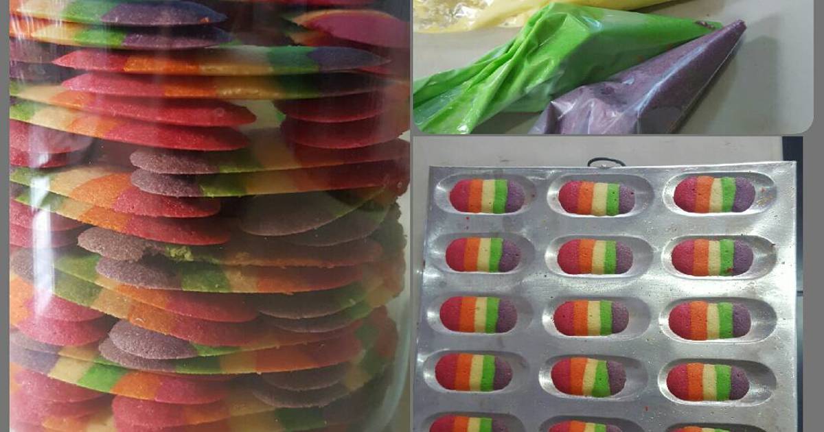  Resep  Lidah  kucing  rainbow oleh Yulia Rusli Cookpad