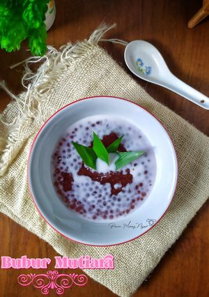 Foto resep Bubur Mutiara Sederhana