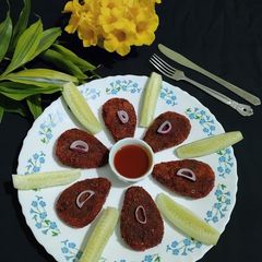 Beetroot Cutlet A picture of Beetroot Cutlet.