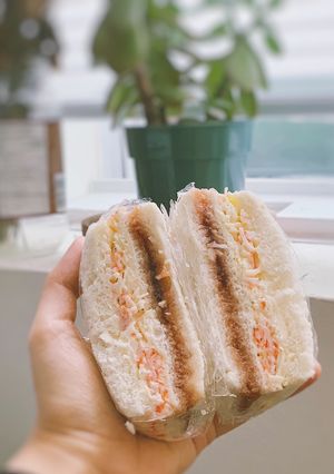 Hình của món Sandwich thanh cua.