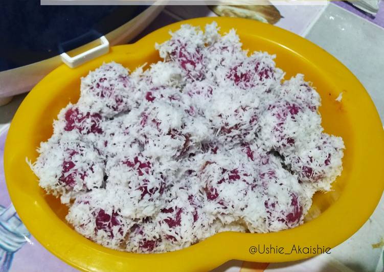 resep cara mengolah Kelepon Buah Naga