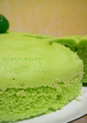 Foto resep Bolu Pandan Kukus 2 Telur