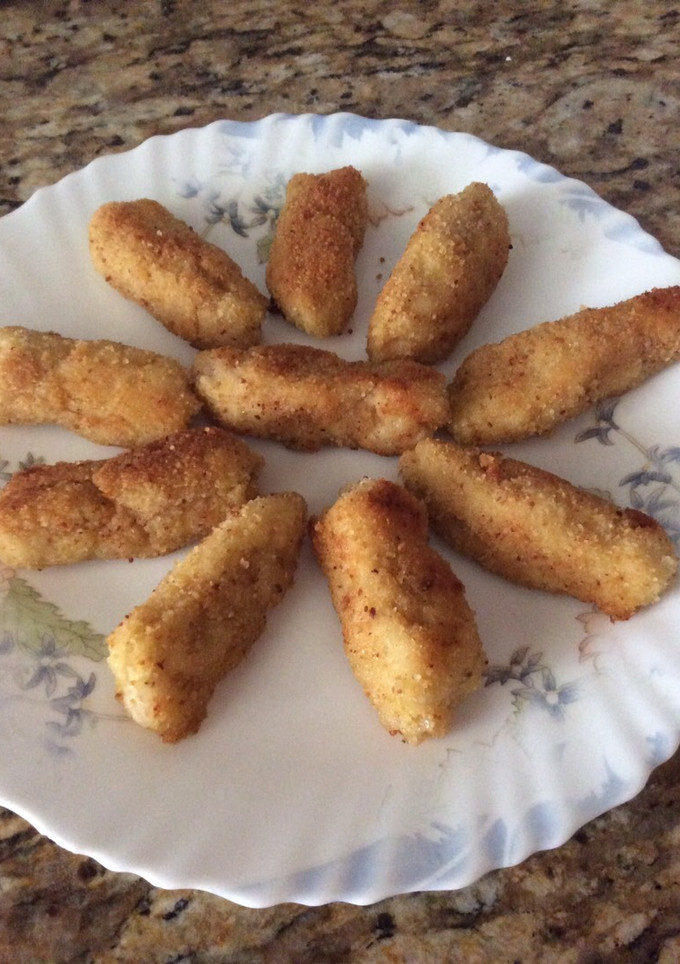 Una foto de Croquetas de gambas y rape