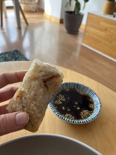 Una foto de Dumplings (saquets) de tofu