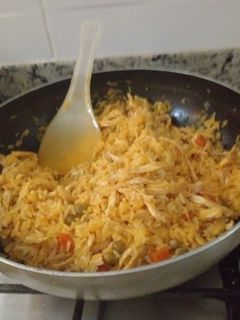 Una foto de Arroz con pollo