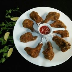 A picture of Crumbed Mutton Chops😋.