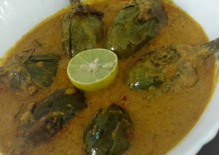 Recipe of Award-winning Brinjal in Coconut Gravy