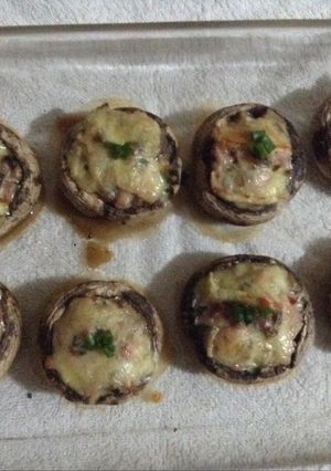 Una foto de Hongos Rellenos