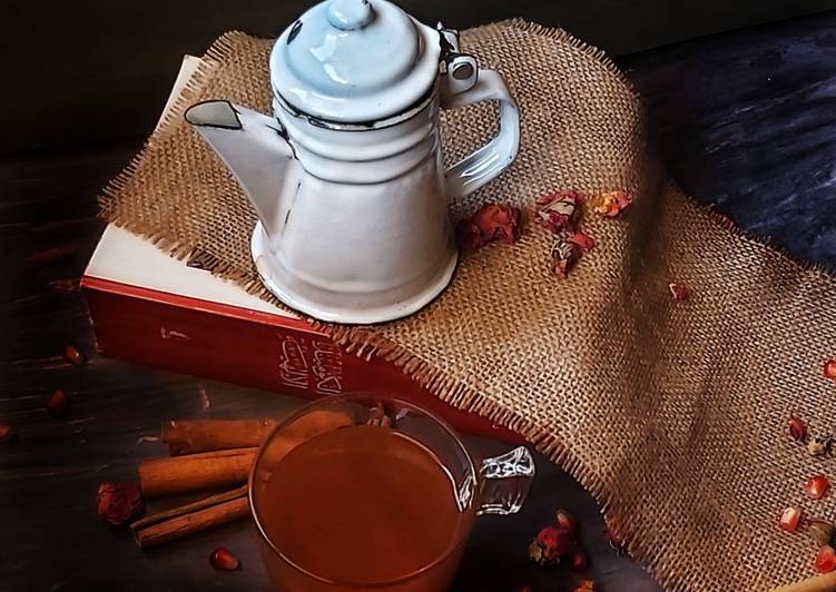 Steps to Prepare Super Quick Homemade Pomegranate tea