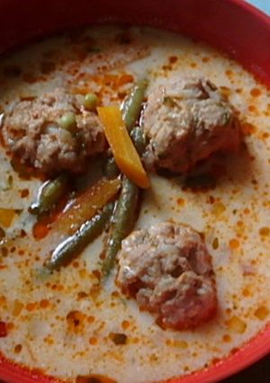 Nyírségi húsgombócleves recept fotója
