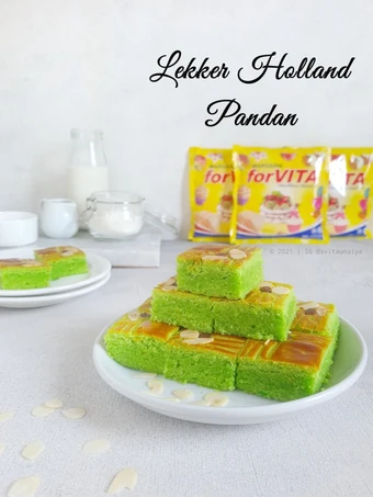 Langkah Gampang Membuat Resep Lekker Holland Pandan (ekonomis) yang Enak Banget Anti Ribet, Sempurna