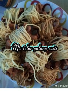 Foto resep Mie telur gulung sosis