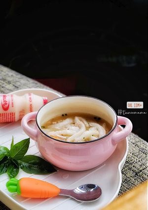 Hình của món Bánh canh làm từ cơm nguội.