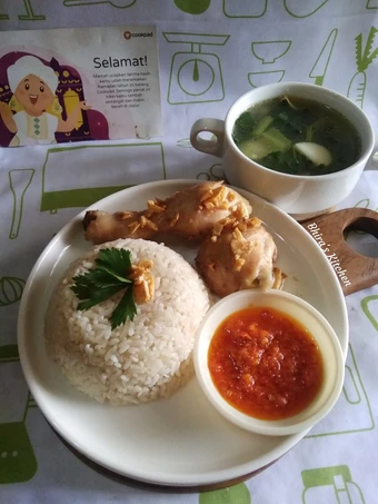 Langkah Gampang Membikin Resep Nasi Ayam Hainam Enak Simpel Praktis yang Lezat Sekali Anti Ribet, Uenak Banget