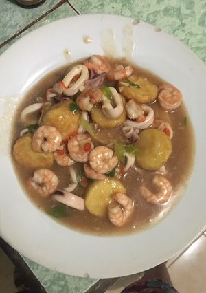 Foto resep Sapo Tahu Seafood Sederhana