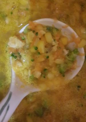 Foto resep Corn soup mpasi 1yo+