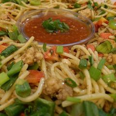 A picture of Fajita noodles.