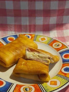 Une photo de Crêpes jambon-fromage