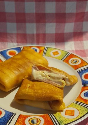 Une photo de Crêpes jambon-fromage