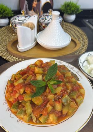 صورة لوصفة مفركة كوسا مع البندورة