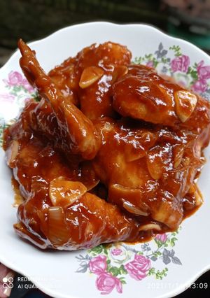 Foto resep Ayam Karage Saus BBQ