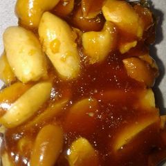 A picture of Peanut chikki.