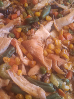 A picture of Low Carb Almond Flour Chicken Pot Pie Casserole.