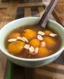 Chè nếp bí đỏ