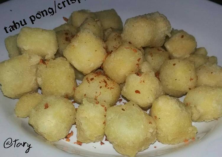 Bagaimana Membuat Tahu pong / tahu crispy Anti Gagal