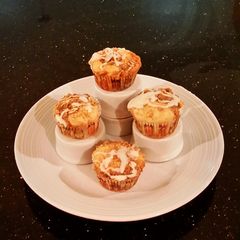 A picture of Apple Strusel Coffee Cake Muffins.