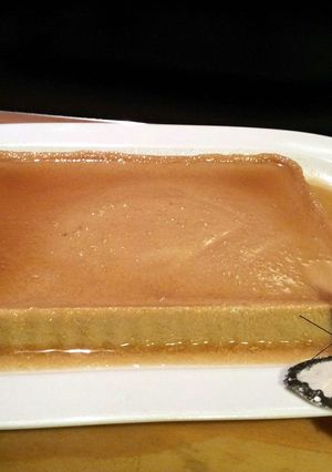 A picture of AMIEs MOCHA LECHE Flan.