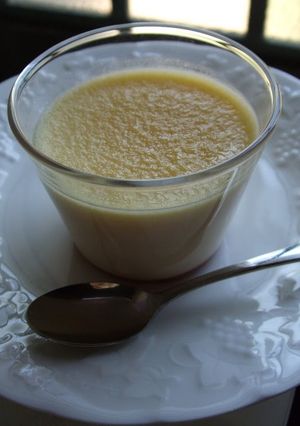 A picture of Homemade Pudding.