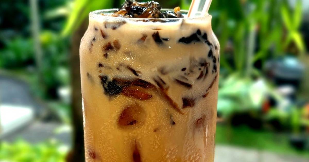 Resep Thai Iced Tea + Jelly (387) oleh Susi Darmawan/IG d_sus14 Cookpad