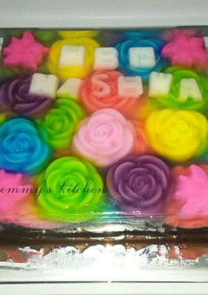 Foto resep Puding Kaca Mawar