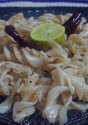 A picture of Lemon Cheese Garlic Pasta.