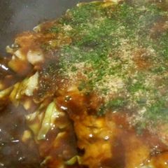 Easy and Fluffy Okonomiyaki A picture of Easy and Fluffy Okonomiyaki.