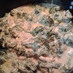 A picture of Creamy Cheesy Broccoli.