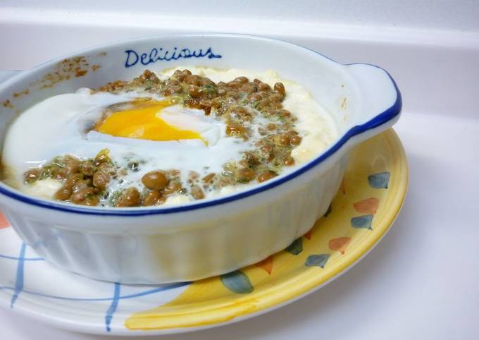 Tofu & Natto Gratin Recipe