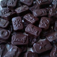 A picture of Vickys Homemade Chocolate, GF DF EF SF NF.
