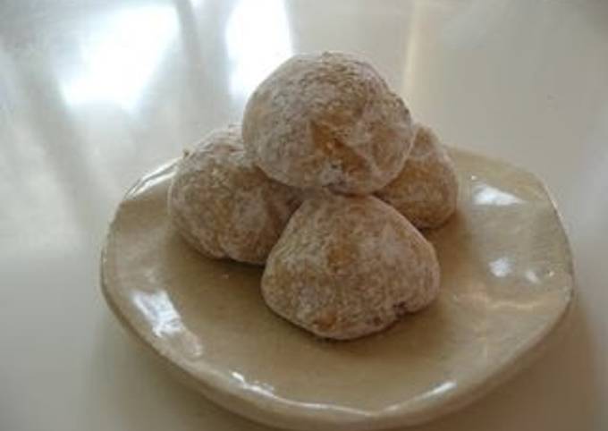 Easy Walnut Snowball Cookies - Just Like the Ones From a Famous Bakery!?