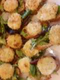 Goat cheese crisps