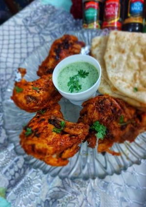 A picture of Chicken Tikka.