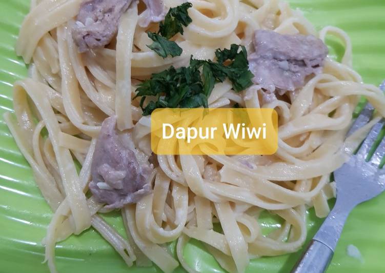 Bagaimana Membuat Fetuccini Carbonara Anti Gagal