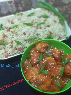 A picture of Egg Manchurian.