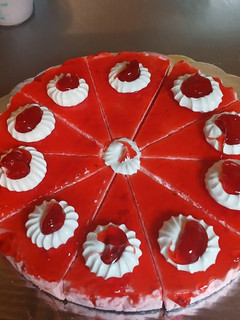 Una foto de Cheesecake de fresa