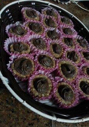 A picture of oat ball dessert.