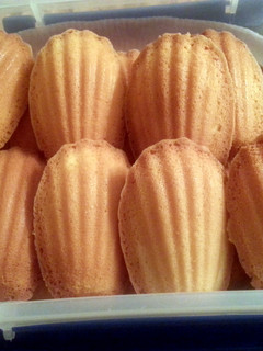 A picture of Madeleines.