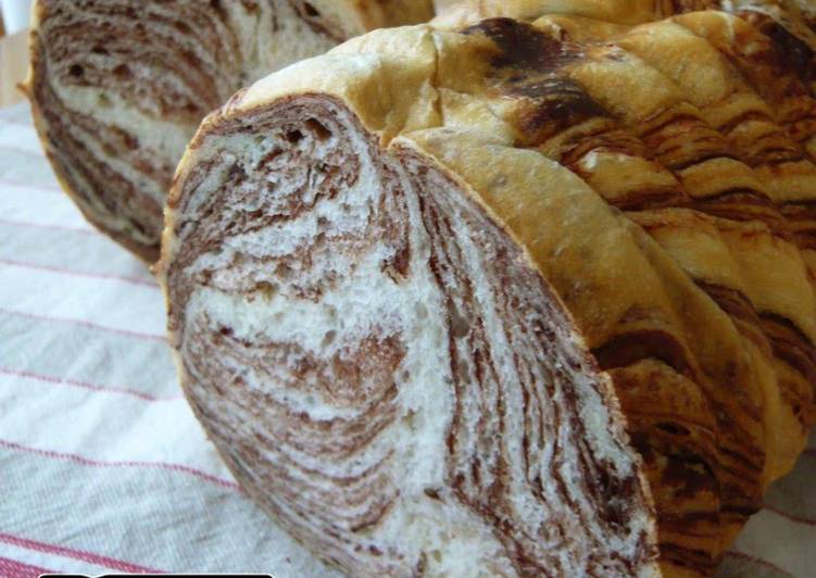Recipe of Super Quick Homemade Chocolate Light Chocolate Bread